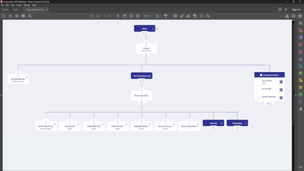 Organization Chart